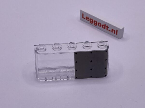 COBI: Pad printed Window 2 x 5 Right (Prawy) - new grey (nowy szary)