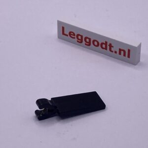 COBI: Flag, Rectangle 1 x 2 (Bandera) - black (czarny)
