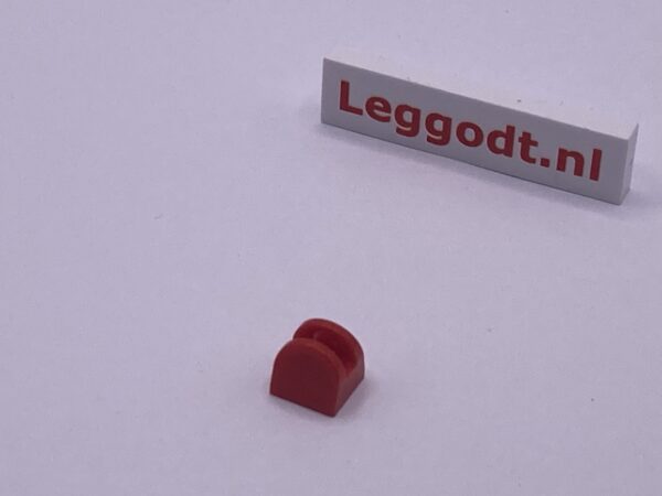 COBI: Other, Part [#004] with Square Base "Gearshift" - red (czerwony)