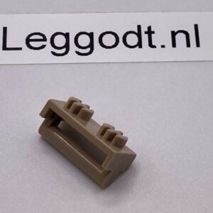 COBI: Other, Part [#023] Handle on 2 Pivots (Type II) - beige (bezowy)