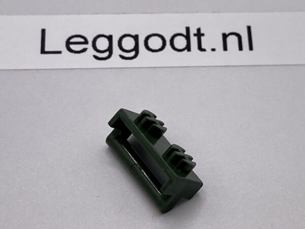 COBI: Other, Part [#023] Handle on 2 Pivots (Type II) - dark green military (ciemnozielony wojskowy)
