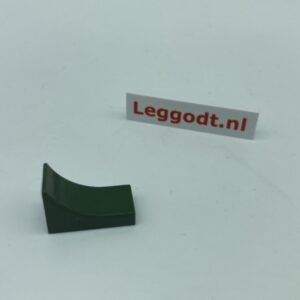 COBI: Brick, Arch 1 x 2 x 1 1/3 Inverse - dark green military (ciemnozielony wojskowy/militarny)