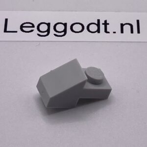 COBI: Slope, Plane Modified Pivot 3P 1 x 1 on Plate 2 x 1 - light grey (jasno szary)