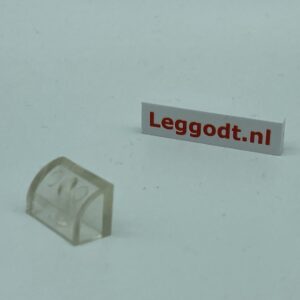 COBI: Slope Curved 3P 1 x 2 - clear (bezbarwny)