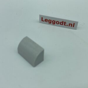 COBI: Slope Curved 3P 1 x 2 - light grey (jasno szary)