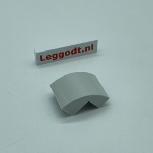 COBI: Slope Curved 5P 2 x 2 x 1 2/3 - light grey (jasno szary)