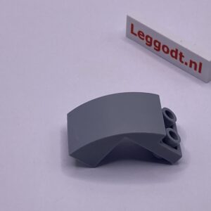 COBI: Slope Curved Modified Pivot 6P 3 x 2 x 2 - new grey (nowy szary)
