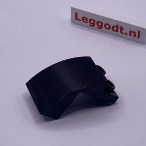 COBI: Slope Curved Modified Pivot 6P 3 x 2 x 2 - black (czarny)