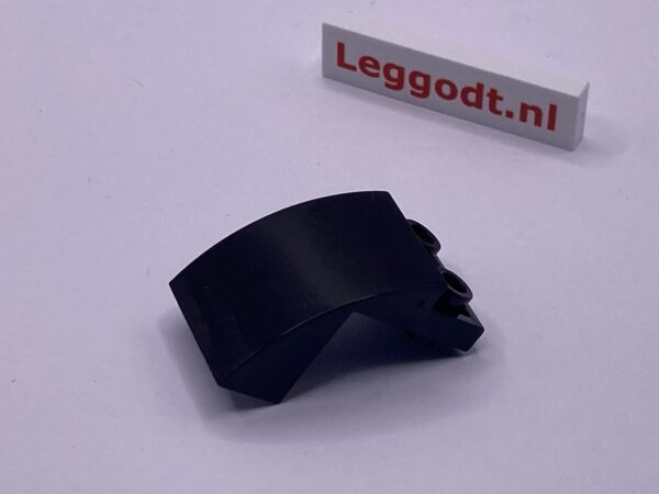COBI: Slope Curved Modified Pivot 6P 3 x 2 x 2 - black (czarny)