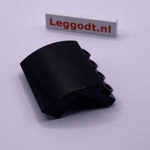 COBI: Slope Curved Modified Pivot 6P 3 x 4 x 2 - black (czarny)