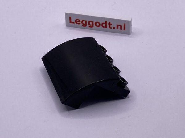 COBI: Slope Curved Modified Pivot 6P 3 x 4 x 2 - black (czarny)