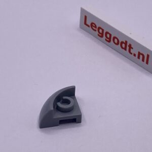 COBI: Slope Curved Modified Edge 2P 1 x 1 x 2/3 Corner - new grey (nowy szary)