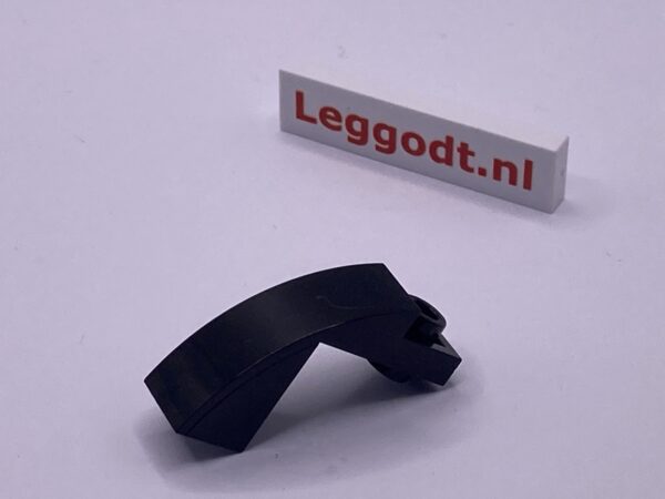 COBI: Slope Curved Modified Pivot 6P 3 x 1 x 2 - black (czarny)