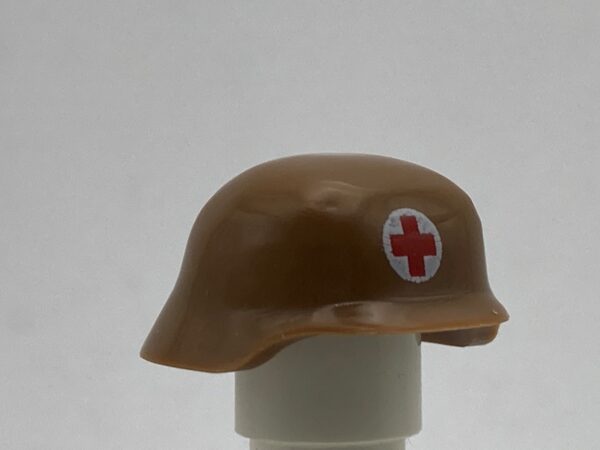 COBI: Figure, Headgear #015 - brown (brazowy)