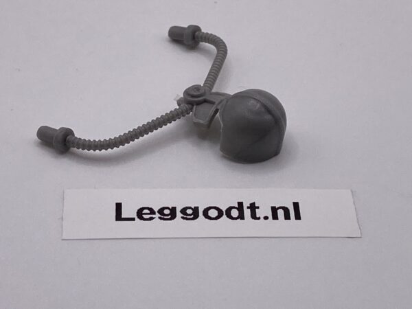 COBI: Figure, Helmet with Breathinggear (Headgear #055) - silver (srebrny)