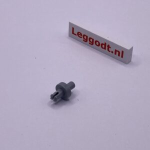COBI: Wheel, Axle [#001] (Single bomber axle without plate) - new grey (nowy szary)