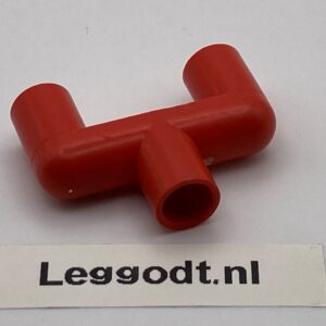 PLASTICANT: Tube 3 (fork 38 mm x 28 mm) - light red
