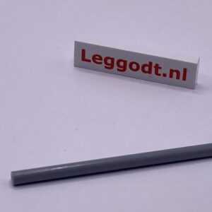 COBI: Bar L47.6mm (6 Pivots) - new grey (nowy szary)
