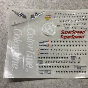 COBI: Stickersheet: Color Line 2 in 1 SuperSpeed 1 / SuperSpeed 2