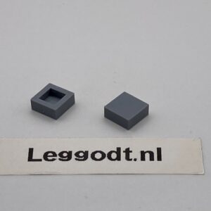 COBI: Tile 1 x 1 without Groove - new grey (nowy szary)