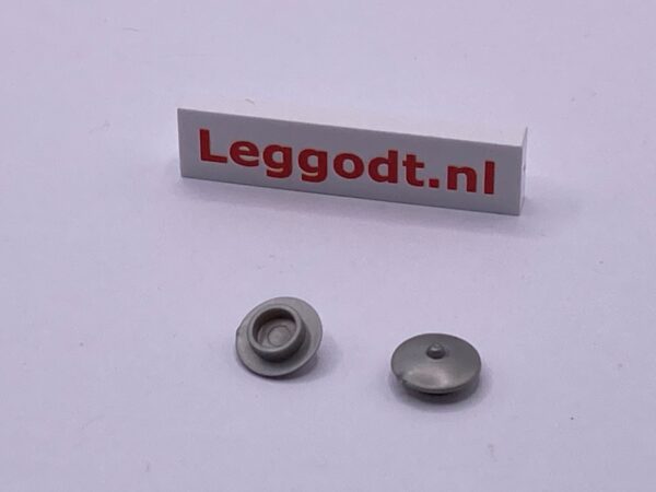 COBI: Vehicle, Wheelcap (smooth) with Centre Pin - silver (srebrny)