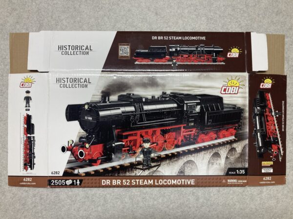 COBI: Packaging: DR BR 52 STEAM LOCOMOTIVE