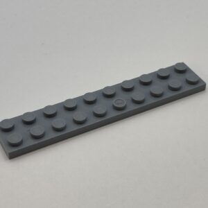 COBI: Plate 2 x 10 (with Mold Pip Pivot) - new grey (nowy szary)