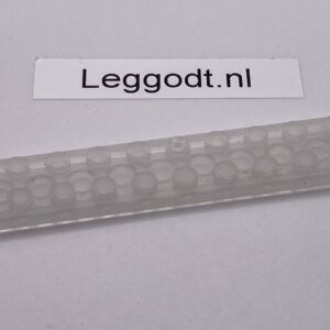 COBI: Plate 2 x 10 (with Mold Pip Pivot) - milky white (mlecznobialy)