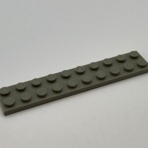 COBI: Plate 2 x 10 (with Mold Pip Pivot) - light green military (jasnozielony wojskowy/militarny)