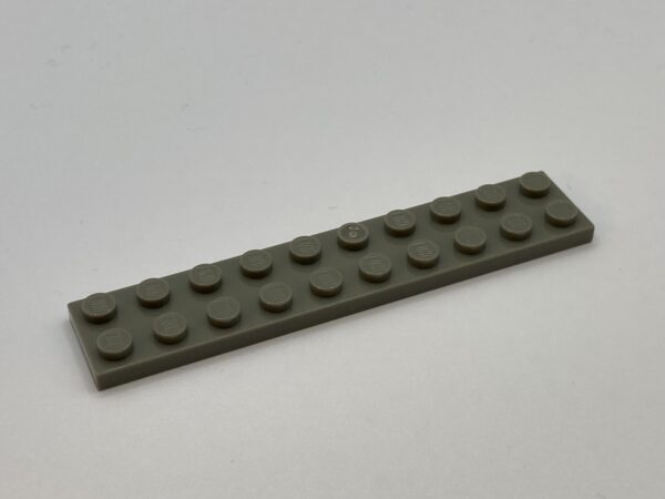 COBI: Plate 2 x 10 (with Mold Pip Pivot) - light green military (jasnozielony wojskowy/militarny)