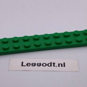 COBI: Plate 2 x 10 (with Mold Pip Pivot) - green bp (zielony bp)