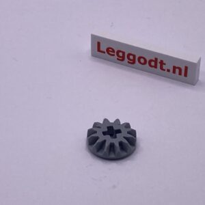 COBI: Technic, Gear 12 Tooth with Axle Connector (Solid) - new grey (nowy szary)