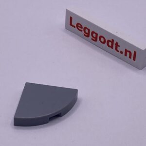COBI: Tile Modified 2 x 2 with Rounded Corner (Open) - new grey (nowy szary)