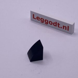 COBI: Slope Curved 3P 1 x 1 Steep - black (czarny)
