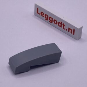 COBI: Slope Curved 3P 3 x 1 with Cutout Corner - new grey (nowy szary)