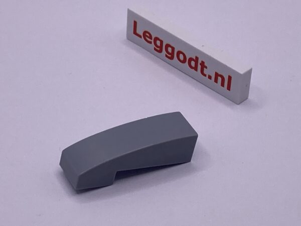 COBI: Slope Curved 3P 3 x 1 with Cutout Corner - new grey (nowy szary)