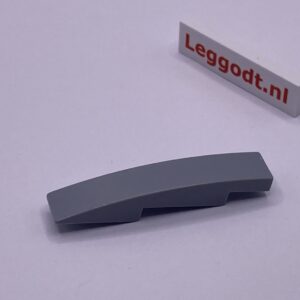 COBI: Slope Curved 3P 5 x 1 with Cutout Corners - new grey (nowy szary)