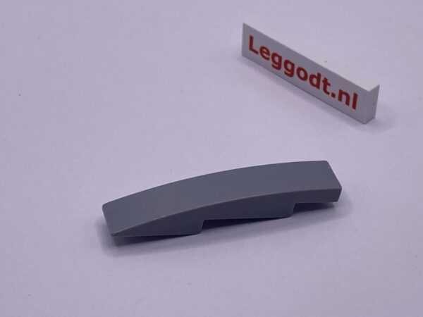 COBI: Slope Curved 3P 5 x 1 with Cutout Corners - new grey (nowy szary)