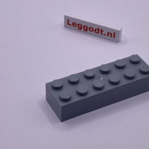 COBI: Brick 2 x 6 (Mold Pip Central) - new grey (nowy szary)