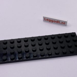 COBI: Plate 4 x 12 - black (czarny)