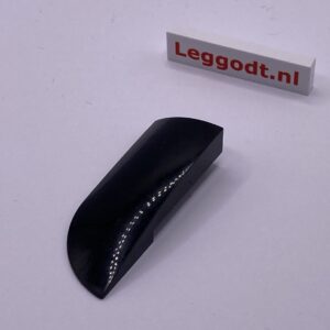 COBI: Slope Curved Modified 3P 2 x 5 Wedge Left (Lewy) - black (czarny)