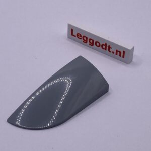 COBI: Slope Curved Modified 3P 2 x 5 Wedge Right (Prawy) - new grey (nowy szary)