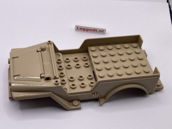 COBI: Vehicle, Car Frame - beige (bezowy)