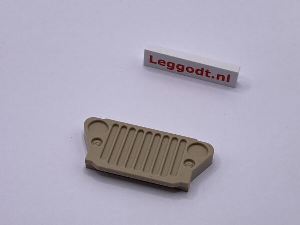 COBI: Vehicle, Front Grill - beige (bezowy)