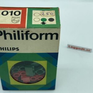 PHILIFORM: Sets: 2-gats strips - rood / groen