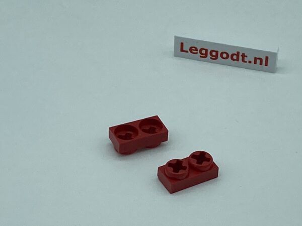 PHILIFORM: 2-gats plaat - rood