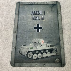 COBI: Books: Game Card PANZER I AUSF. A