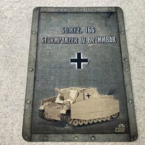 COBI: Books: Game Card SD.KFZ. 166 STURMPANZER IV BRUMMBÄR