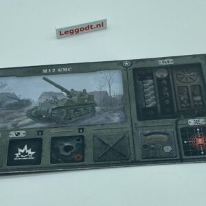 COBI: Tank Wars, Vehicle card #1 M12 GMC