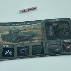 COBI: Tank Wars, Vehicle card #2 CHURCHILL MK. VII